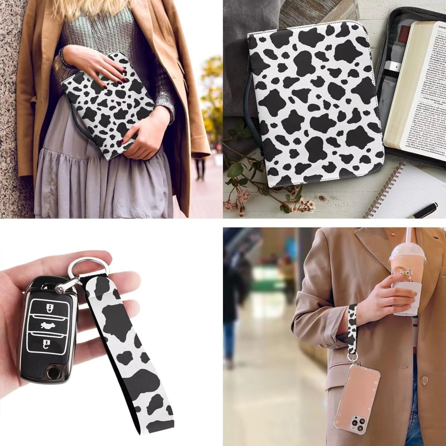 Bible Covers for Women Men with Keychain Carrying Book Case Church Bag Bible with Pockets Large Bible Cover