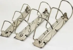 Binder Ring Mechanism 3-Ring, 2" Slant 'D'  Letter SizeQuality Locking