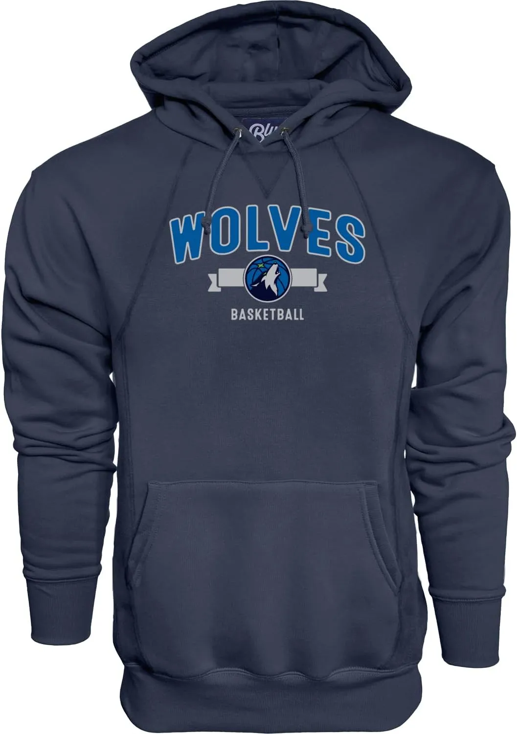 Blue 84 NBA Officially Licensed Hooded Sweatshirt Sanded Fleece Team Color
