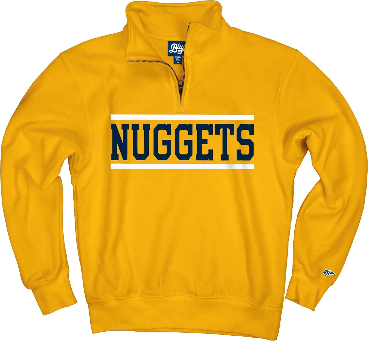 Blue 84 NBA Officially Licensed Quarter Zip Sweatshirt Alternate Color