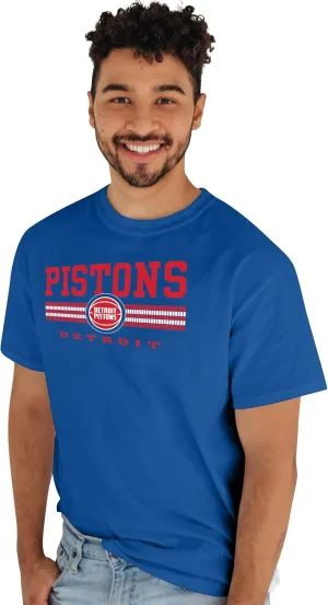 Blue 84 NBA Officially Licensed T-Shirt Basketball Team Color
