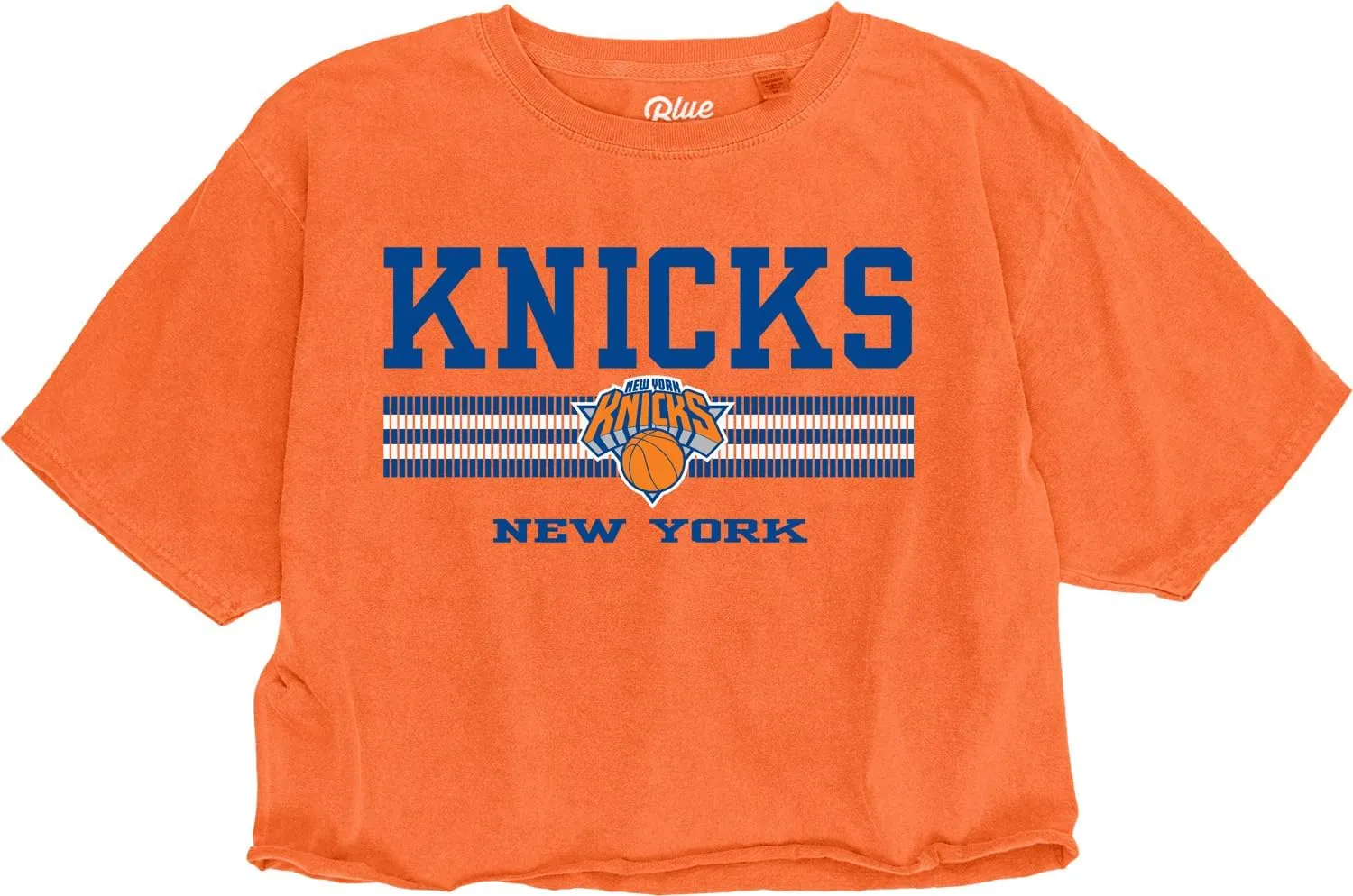 Blue 84 Women's NBA Officially Licensed Crop Top T-Shirt Ringspun Alternate Color