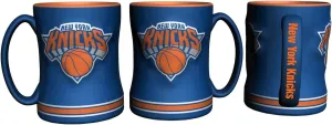 Boelter Brands NBA New York Knicks 298526 Coffee Mug, Team Color, 14 oz