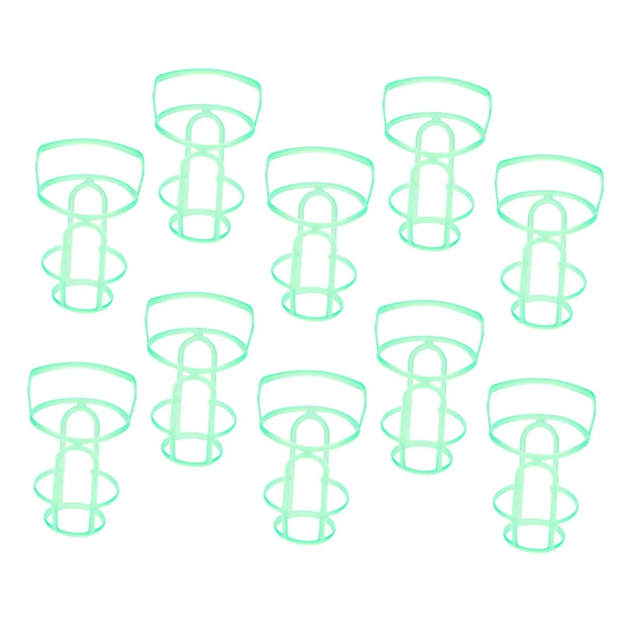 Bottle Grid Cover 10pcs Plastic Infusion Net Bag Hospital-Grade Drip Infusion Bottle Holders Versatile Use