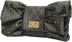 Bow Clutch Purses Women 2025 Pleated Evening Bag Formal Vintage Rhinestone Satin Handbags for Bridal Wedding Party