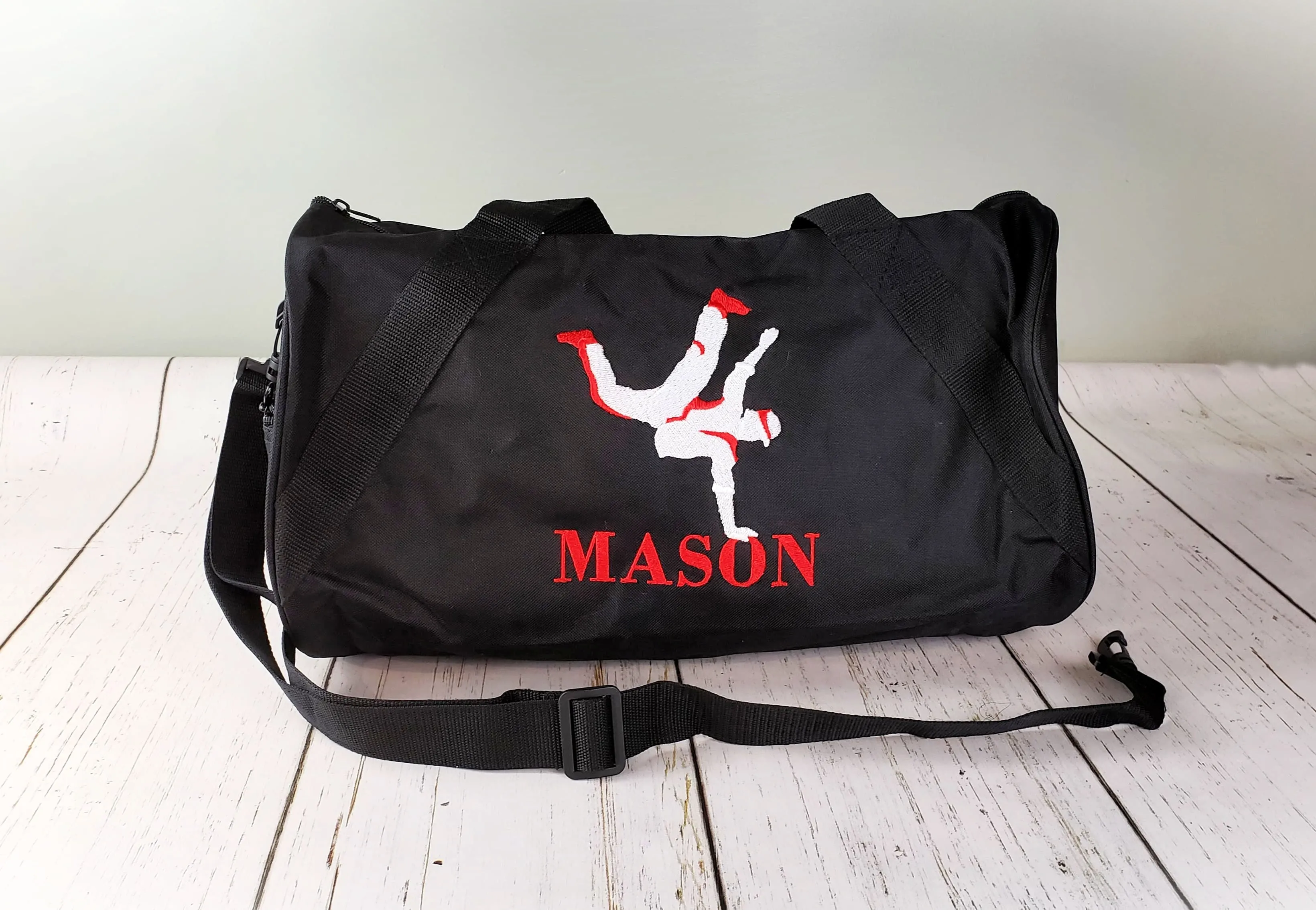 Break Dance with Neon Personalized Tote or Duffle Bag