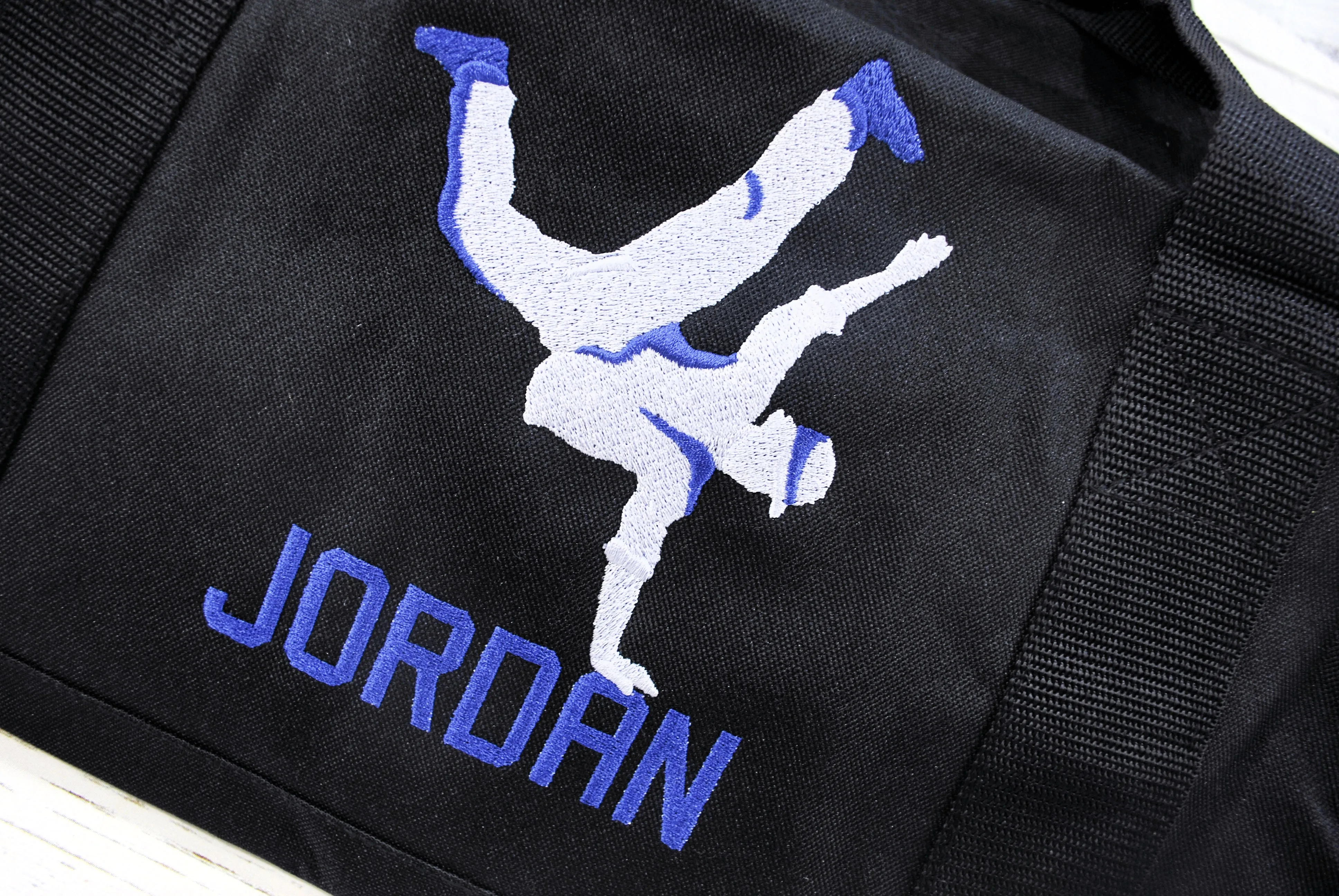 Break Dance with Neon Personalized Tote or Duffle Bag