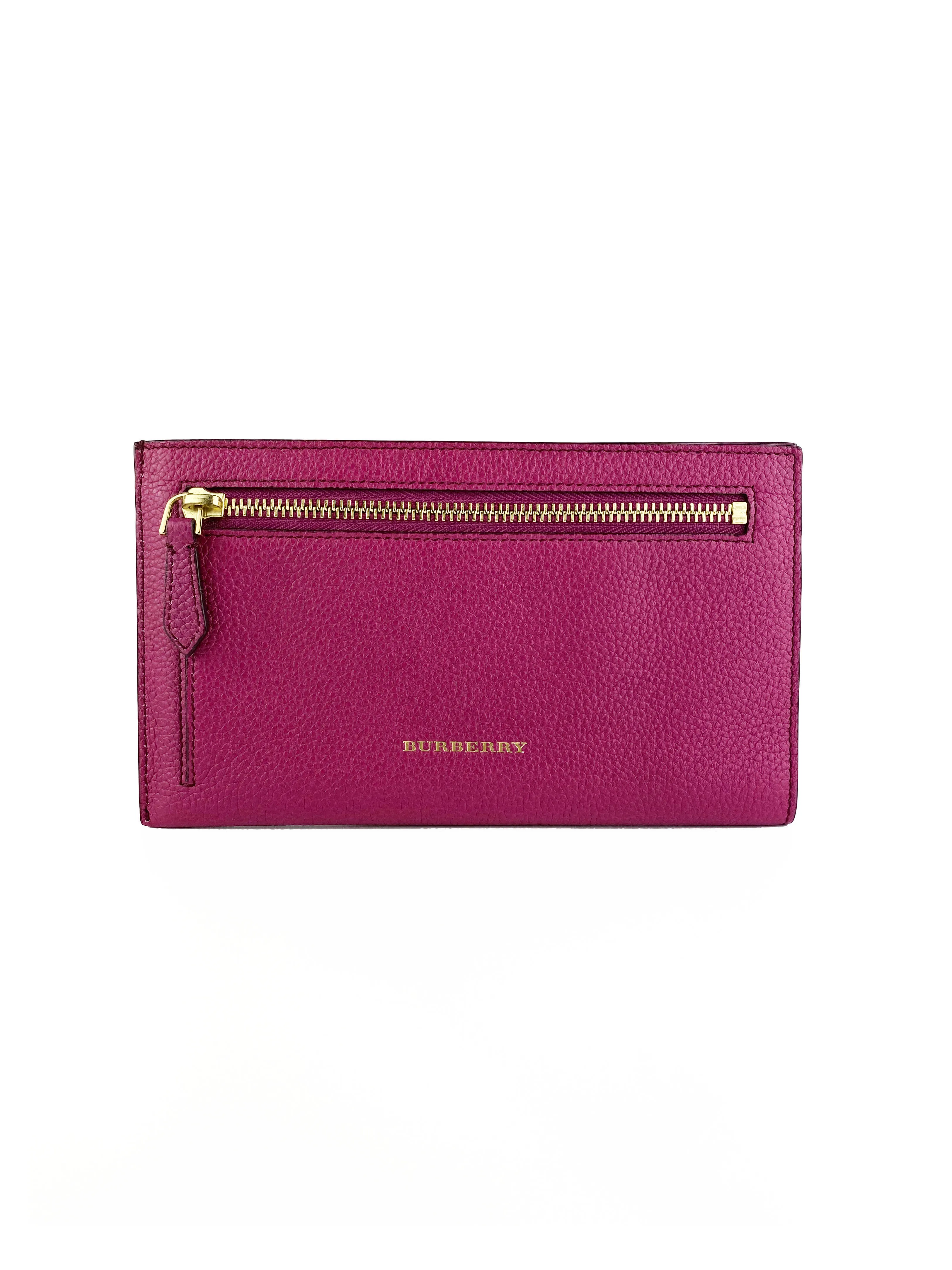 Burberry Purple Document Holder