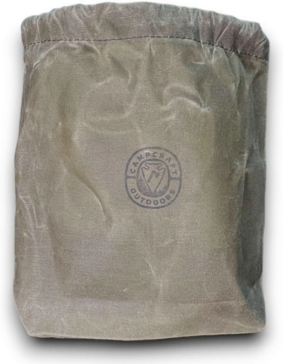 Camp Skillet Bag, Handmade Waxed Canvas Storage Bag for Steel and cast Iron cookware- Camping Gear- bushcraft Gear- Survival Gear