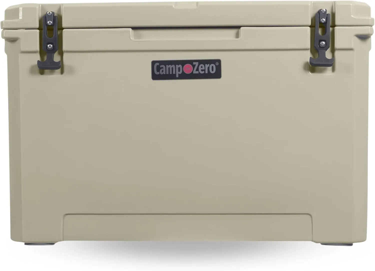 CAMP-ZERO 110L-116.23 Quart Cooler Ice Chest, Perfect for Drinks, Boating, Hunting, Fishing, Camping with 4 Molded-in Cup Holders, Comfort Grip Handles and Thick Walled for Extended Ice Retention