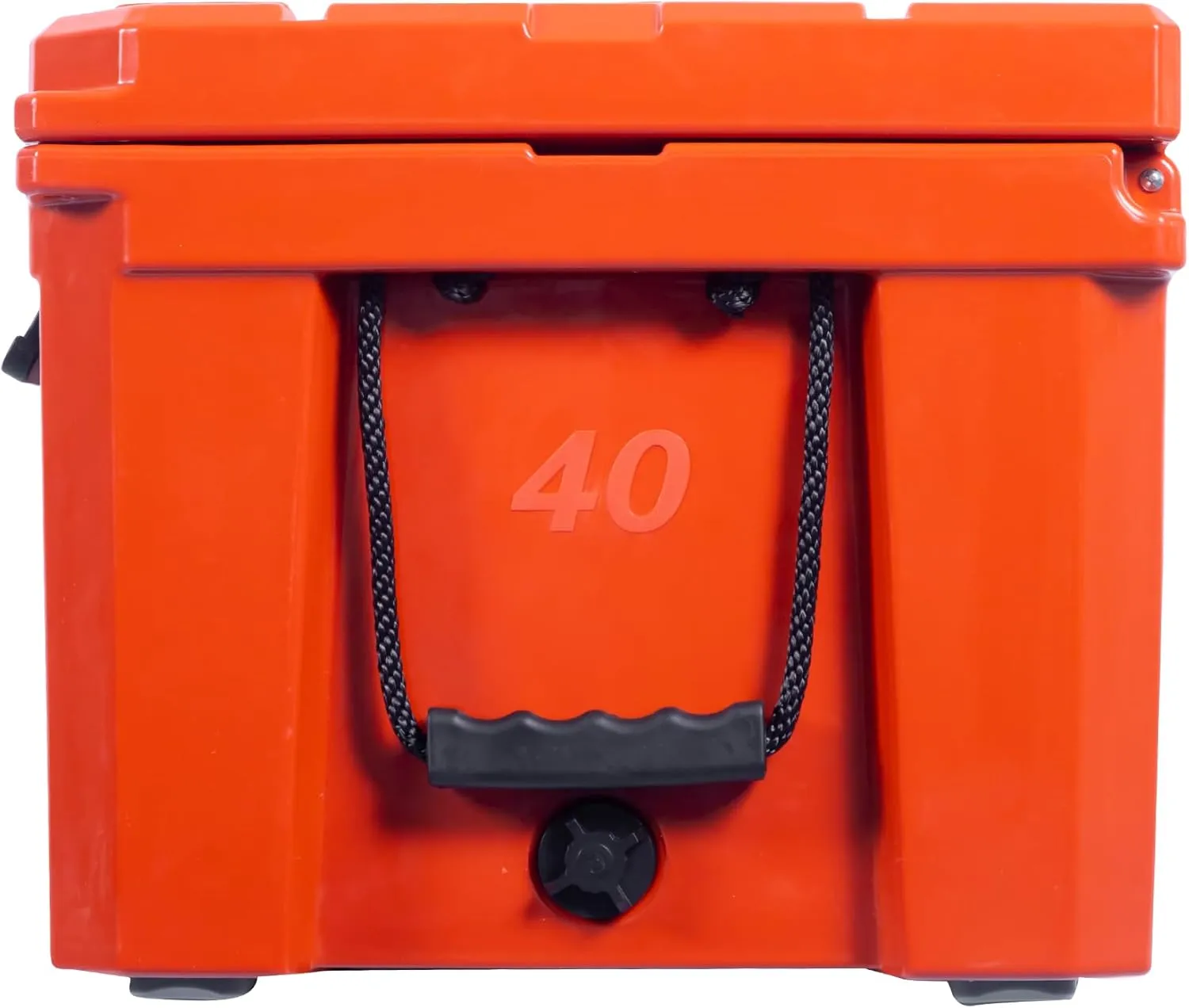 CAMP-ZERO 40L-42 Quart Hard Cooler Ice Chest, Perfect for Drinks, Beach, Picnics, Boating, Hunting, Camping and Travel with 4 Molded-in Cup Holders and Comfort Grip Handles