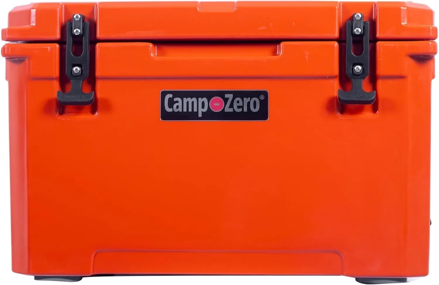 CAMP-ZERO 40L-42 Quart Hard Cooler Ice Chest, Perfect for Drinks, Beach, Picnics, Boating, Hunting, Camping and Travel with 4 Molded-in Cup Holders and Comfort Grip Handles