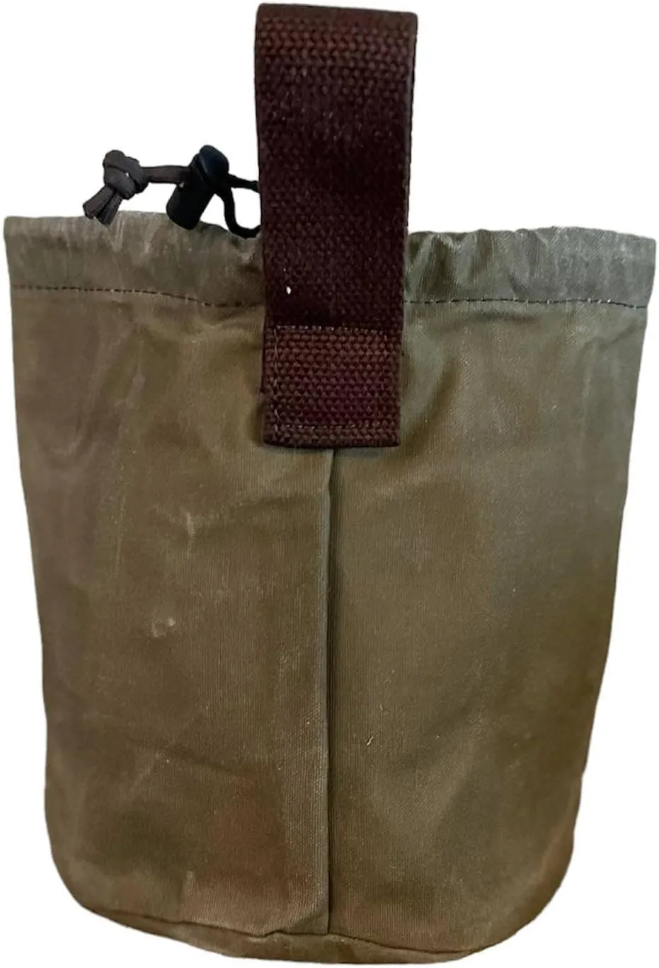 Campcraft Outdoors Bushcraft Cookware Bag, 2QT, Waxed Canvas, Khaki