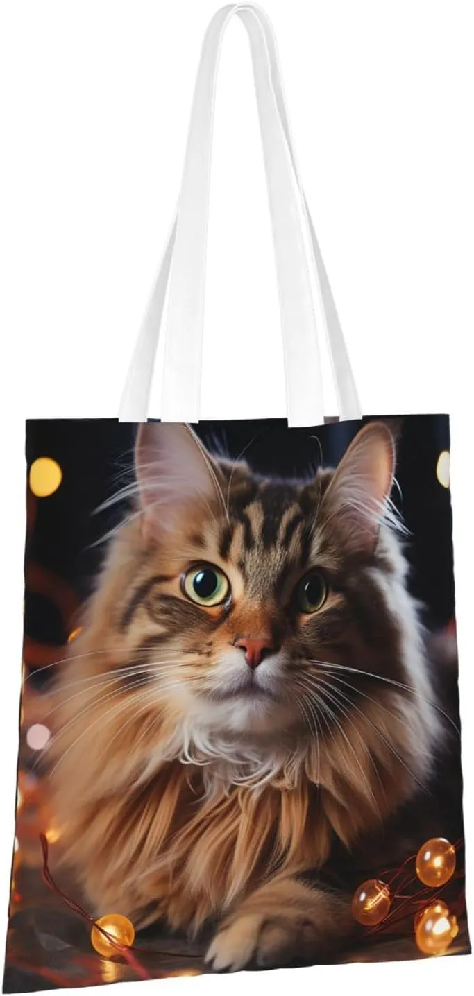 Canvas Tote Bag For Women Reusable Shopping Bag Casual Eagle Shoulder Bag Handbag For Travel
