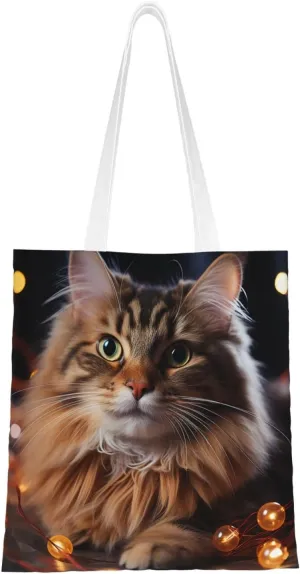 Canvas Tote Bag For Women Reusable Shopping Bag Casual Eagle Shoulder Bag Handbag For Travel