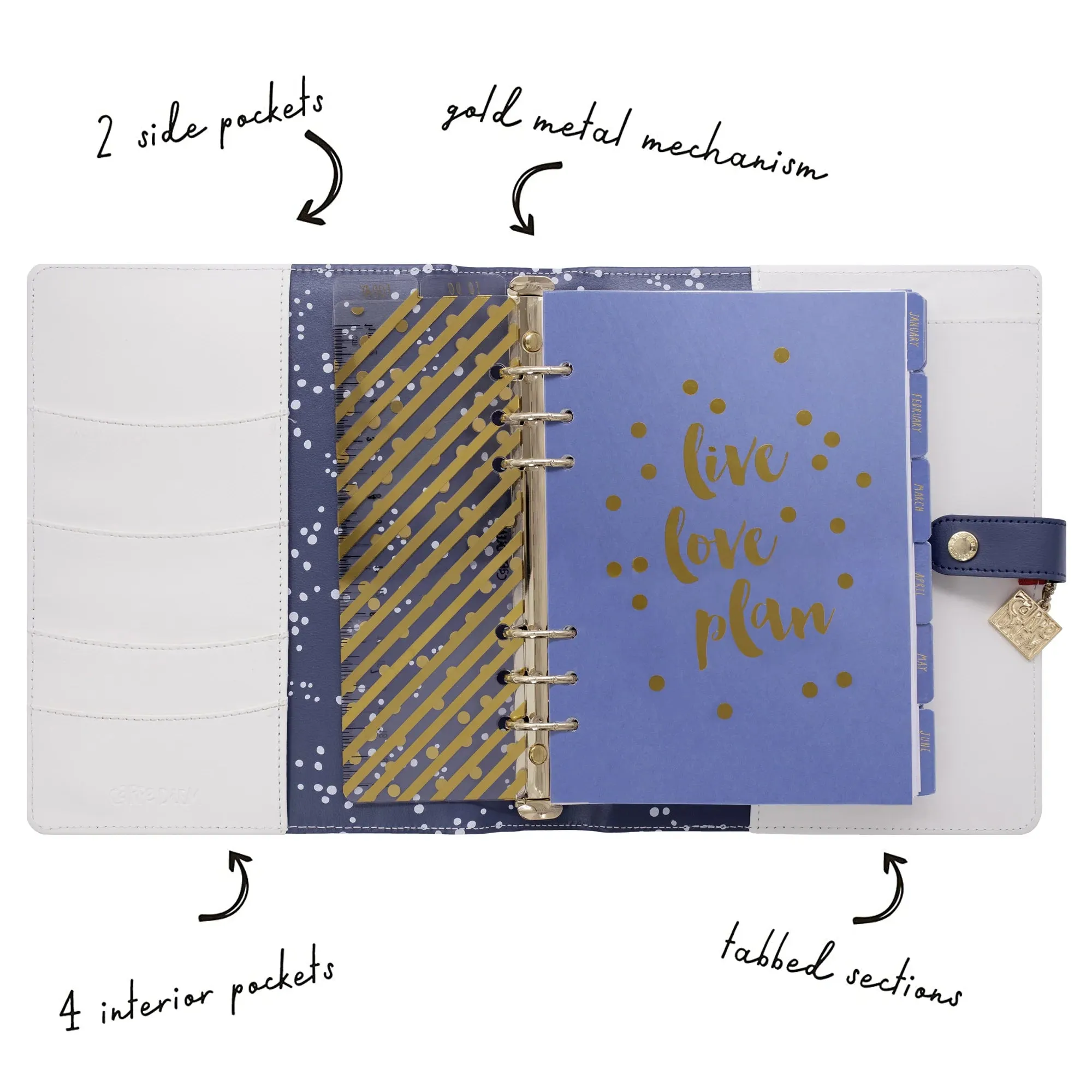Carpe Diem Colour Wash A5 Planner Box Set