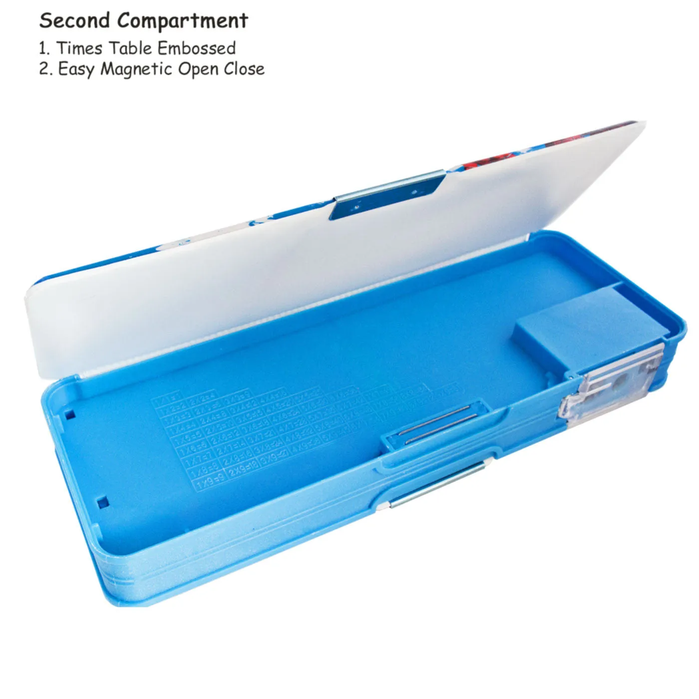 Cars Pop-Up Pencil Box Twin Compartment