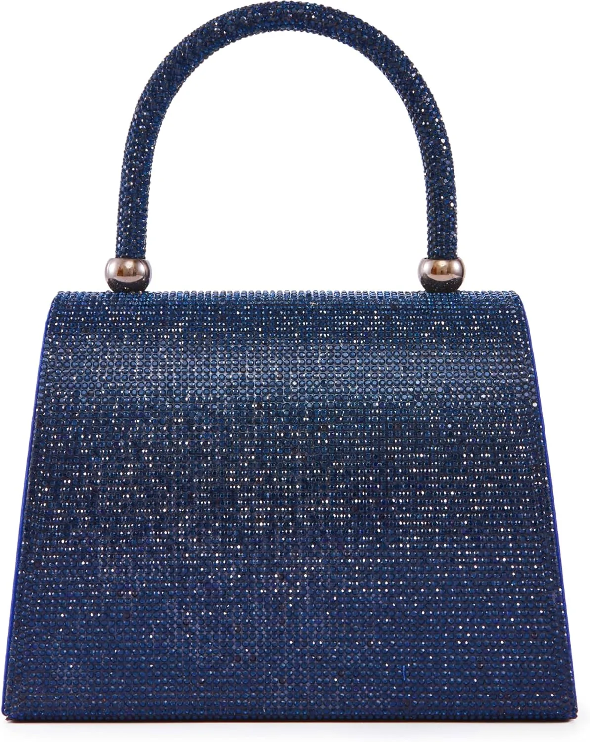 CELINA Rhinestone Covered Bow Detail Evening Clutch Bag