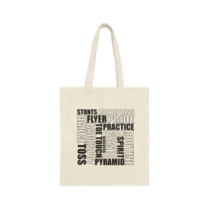Cheer Cotton Canvas Tote Bag