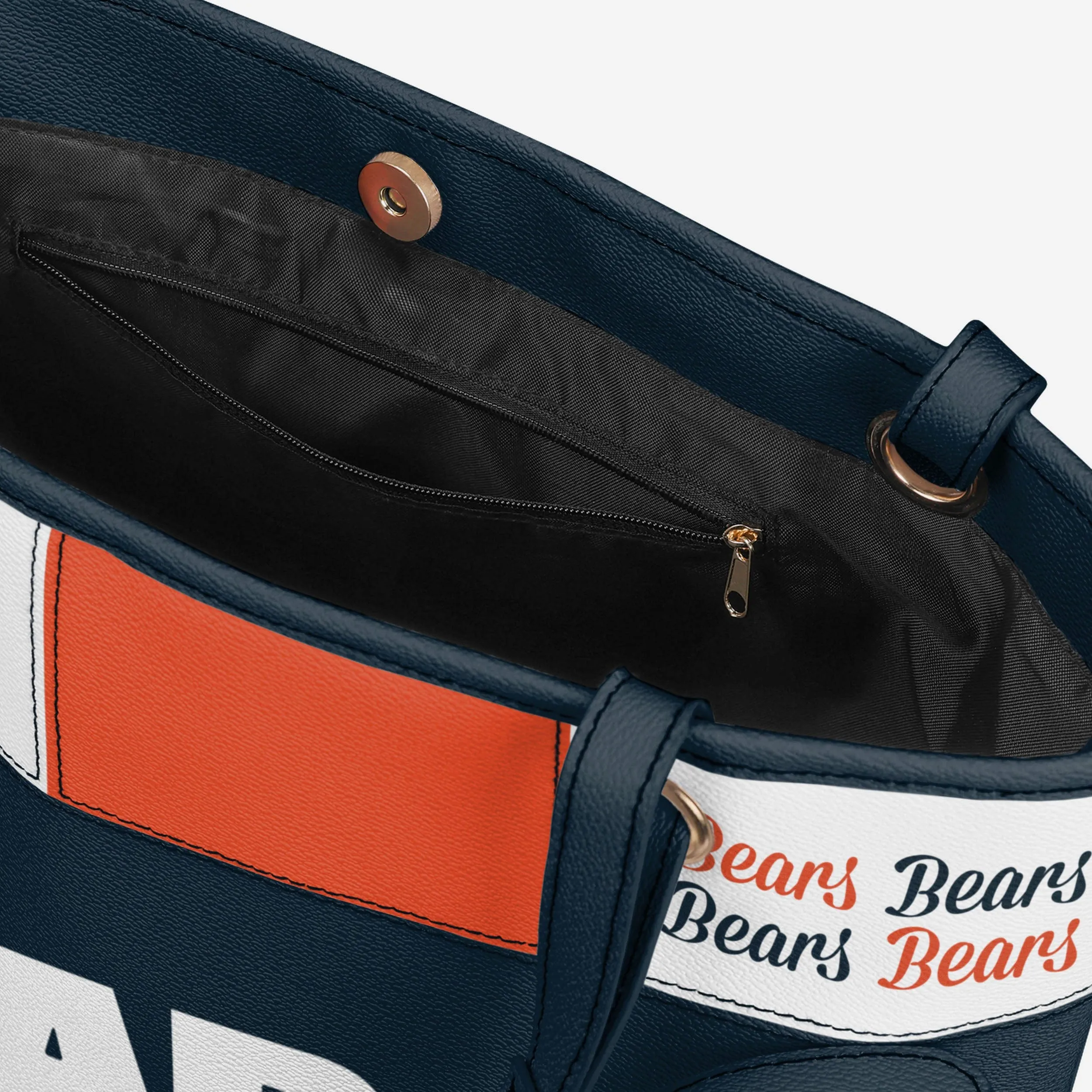 Chicago Bears Printed Collage Tote