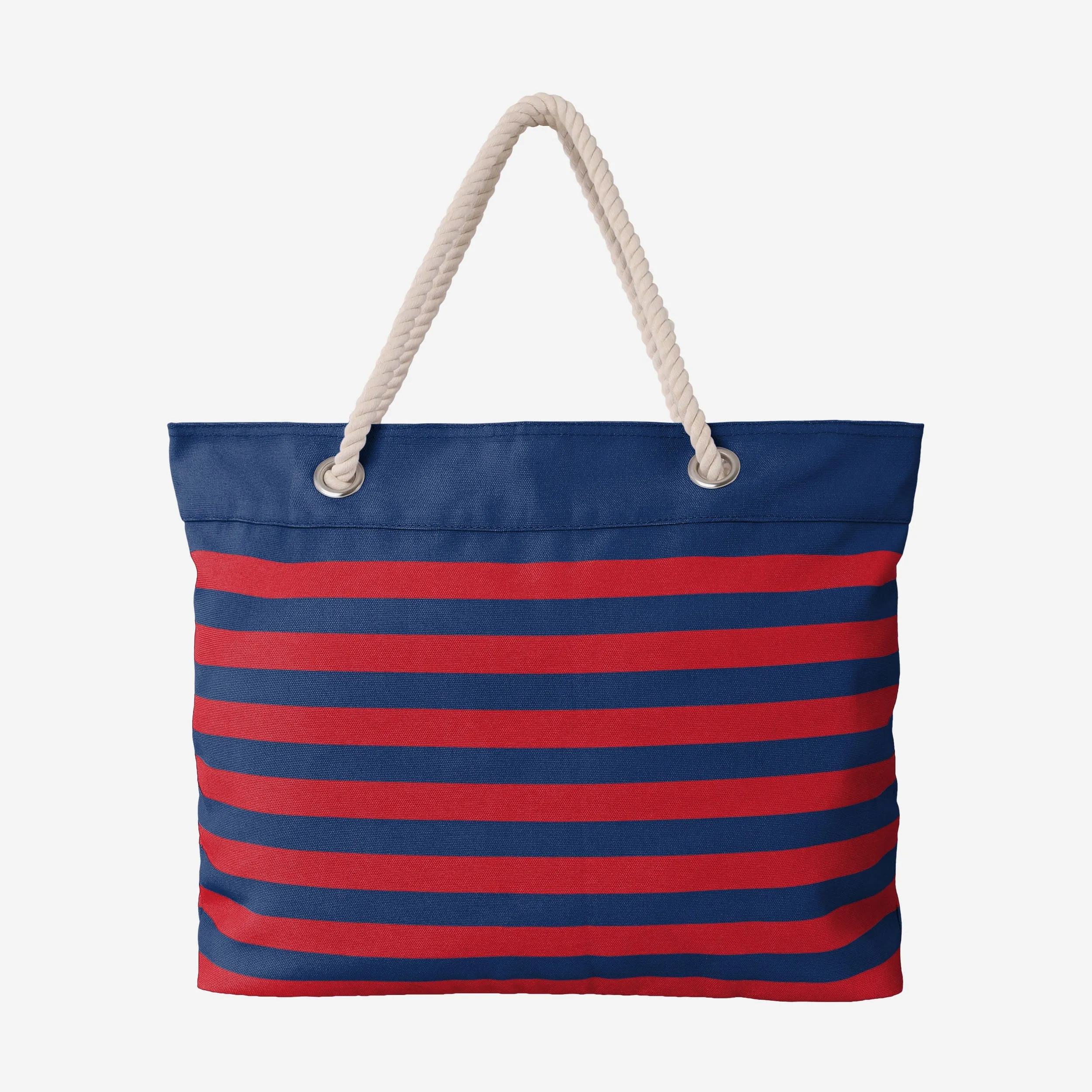 Chicago Cubs Nautical Stripe Tote Bag