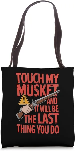 Civil War Reenacting Gear for Military History Fans Tote Bag