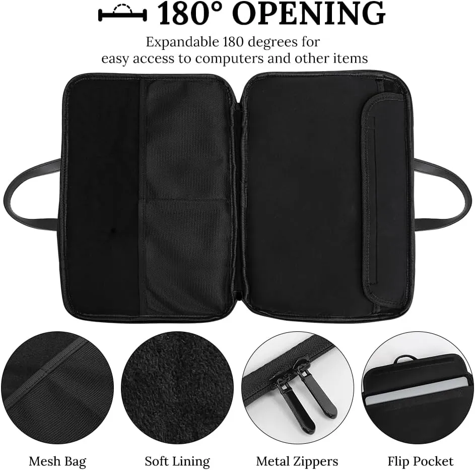 Clan MacArthur Arthur Handheld Single Shoulder Crossbody Laptop Bag Unisex