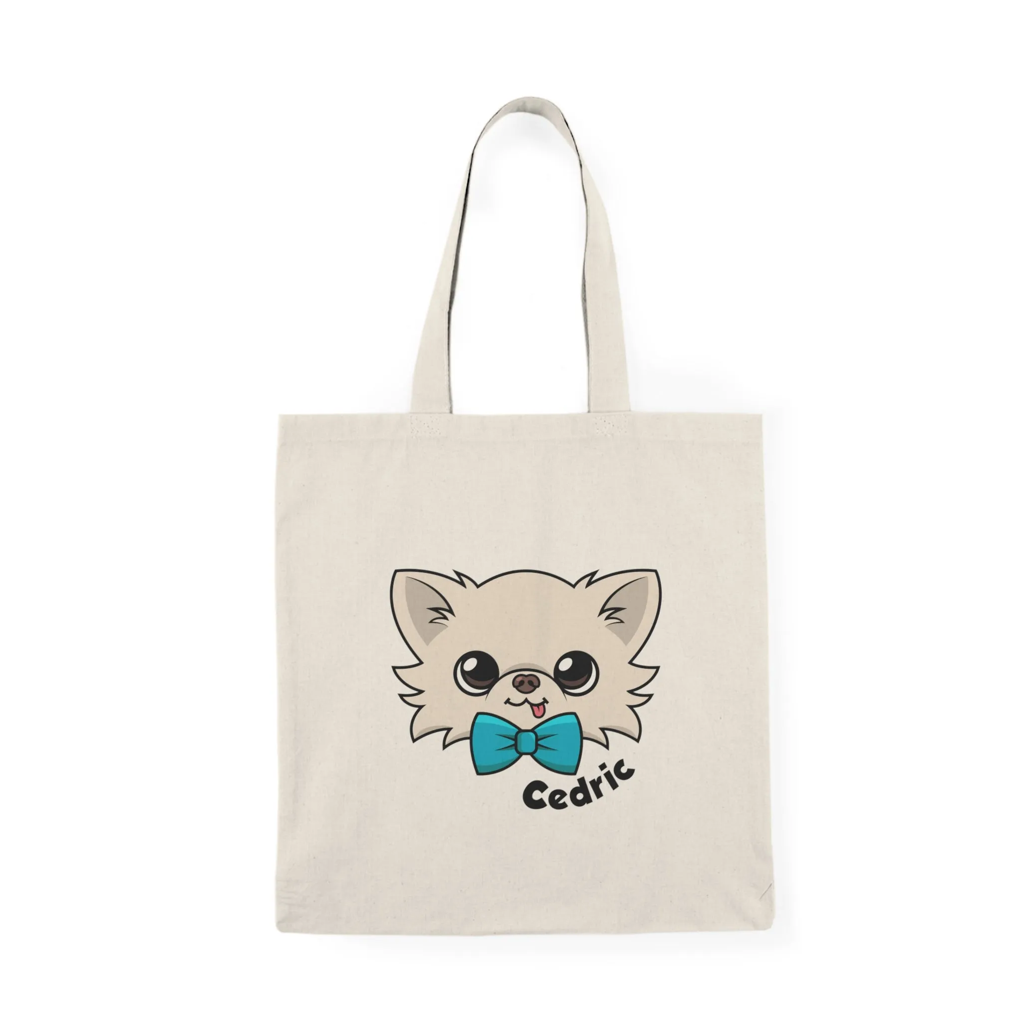 Classic Tiny Chihuahua Cedrics's Signature Cotton Tote