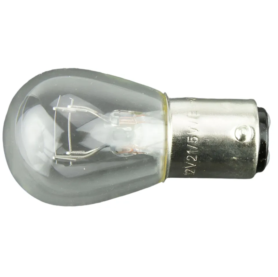 Clear Stop/Tail 21W/5W Bulb Staggered Bayonet Pins