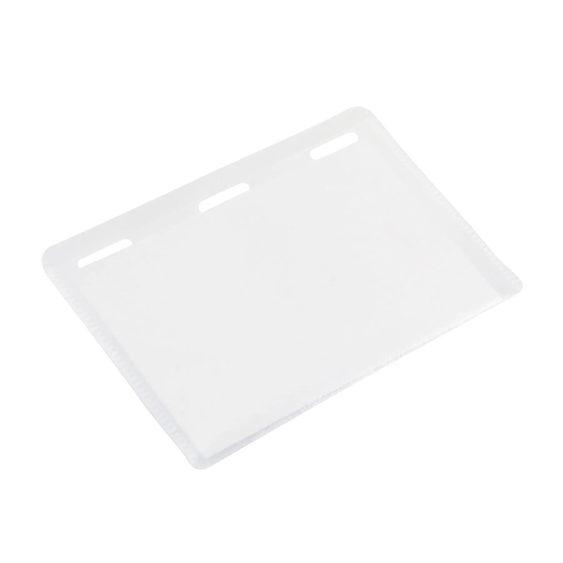 Clip/Pin Style ID Badge Holder Kit with Printable Inserts, 3-1/2" x 2-1/4", Pack of 50