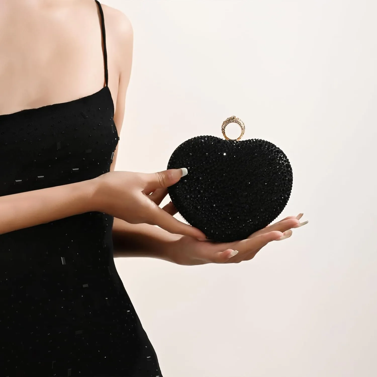 Clutch Purses for Women Formal Evening Bag Handbags for Wedding Party Sparkly Cocktail Clutch Crossbody Shoulder Bag