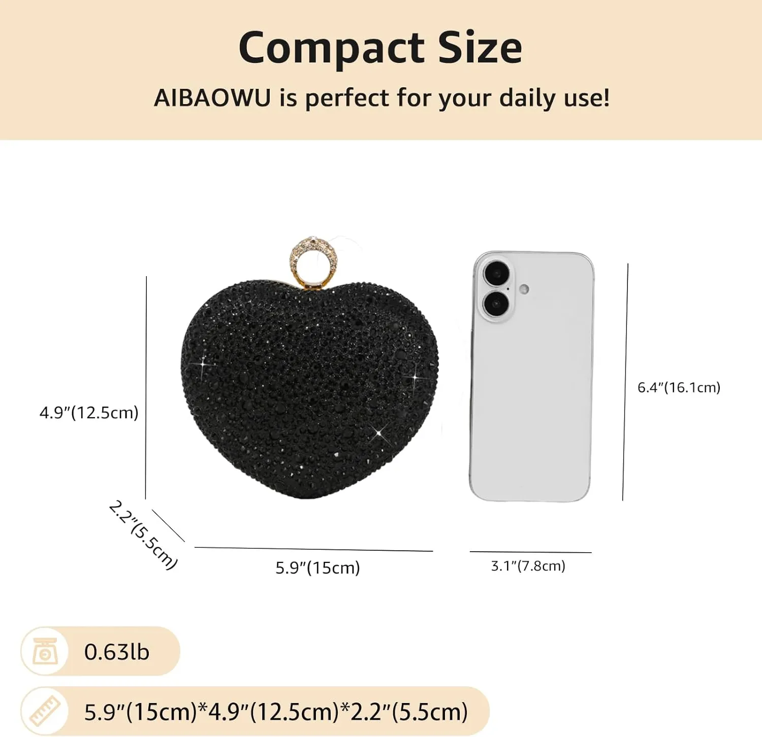 Clutch Purses for Women Formal Evening Bag Handbags for Wedding Party Sparkly Cocktail Clutch Crossbody Shoulder Bag