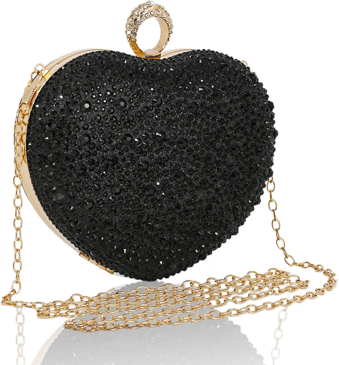 Clutch Purses for Women Formal Evening Bag Handbags for Wedding Party Sparkly Cocktail Clutch Crossbody Shoulder Bag