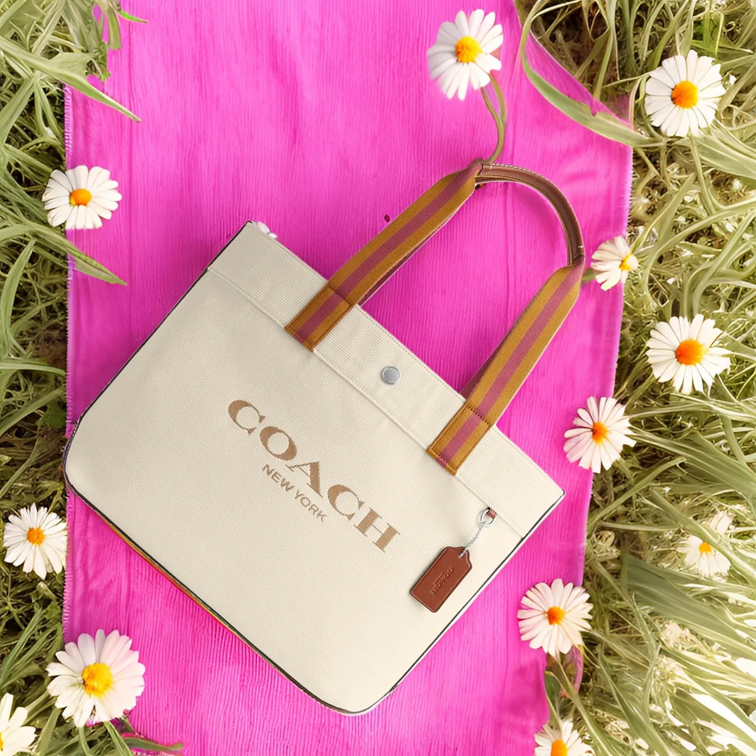 Coach Canvas Tote