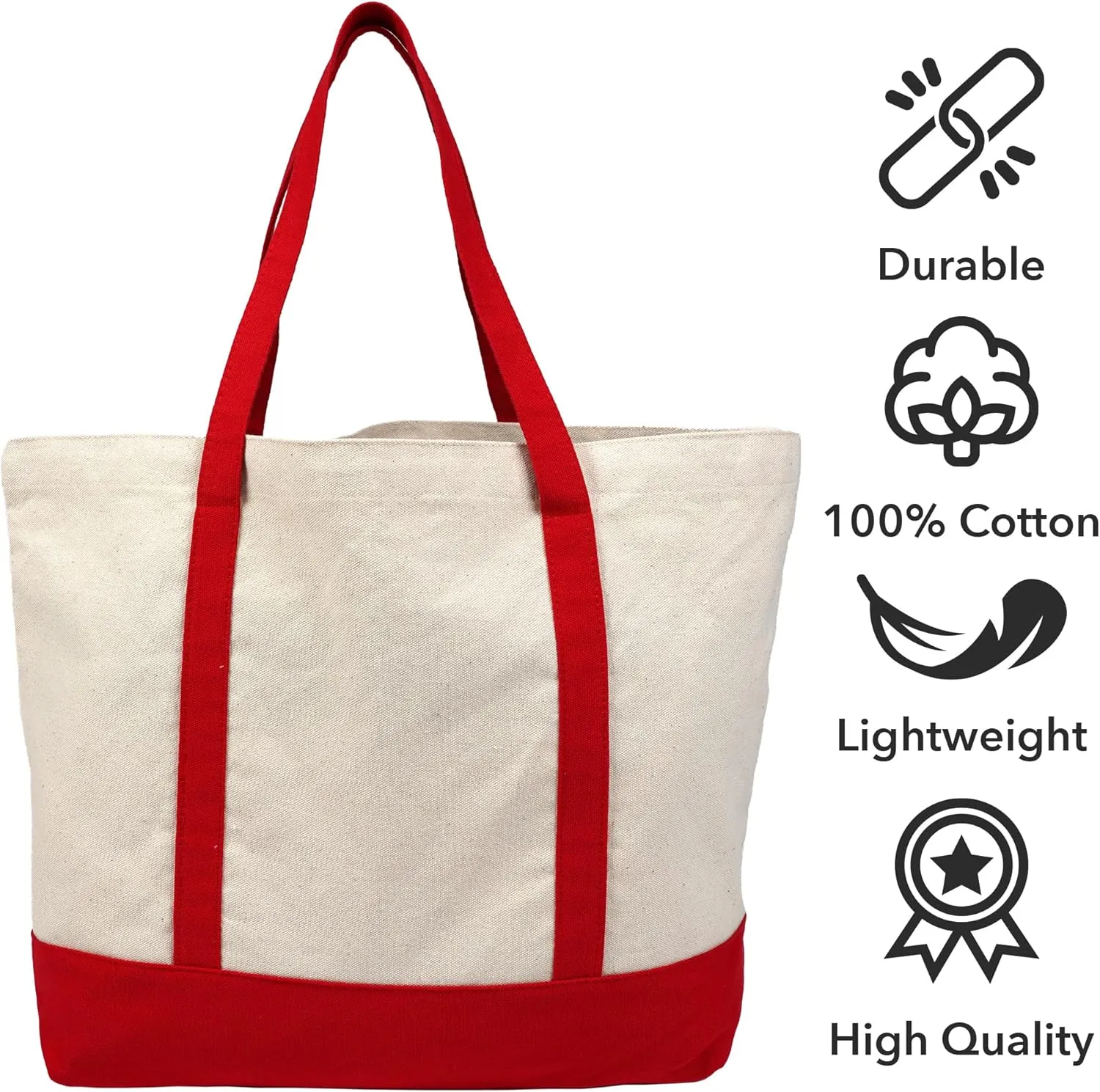 Collegiate Arched School Name Canvas Tote Bag With External Pocket, Reusable Shoulder Bag for Shopping, Beach