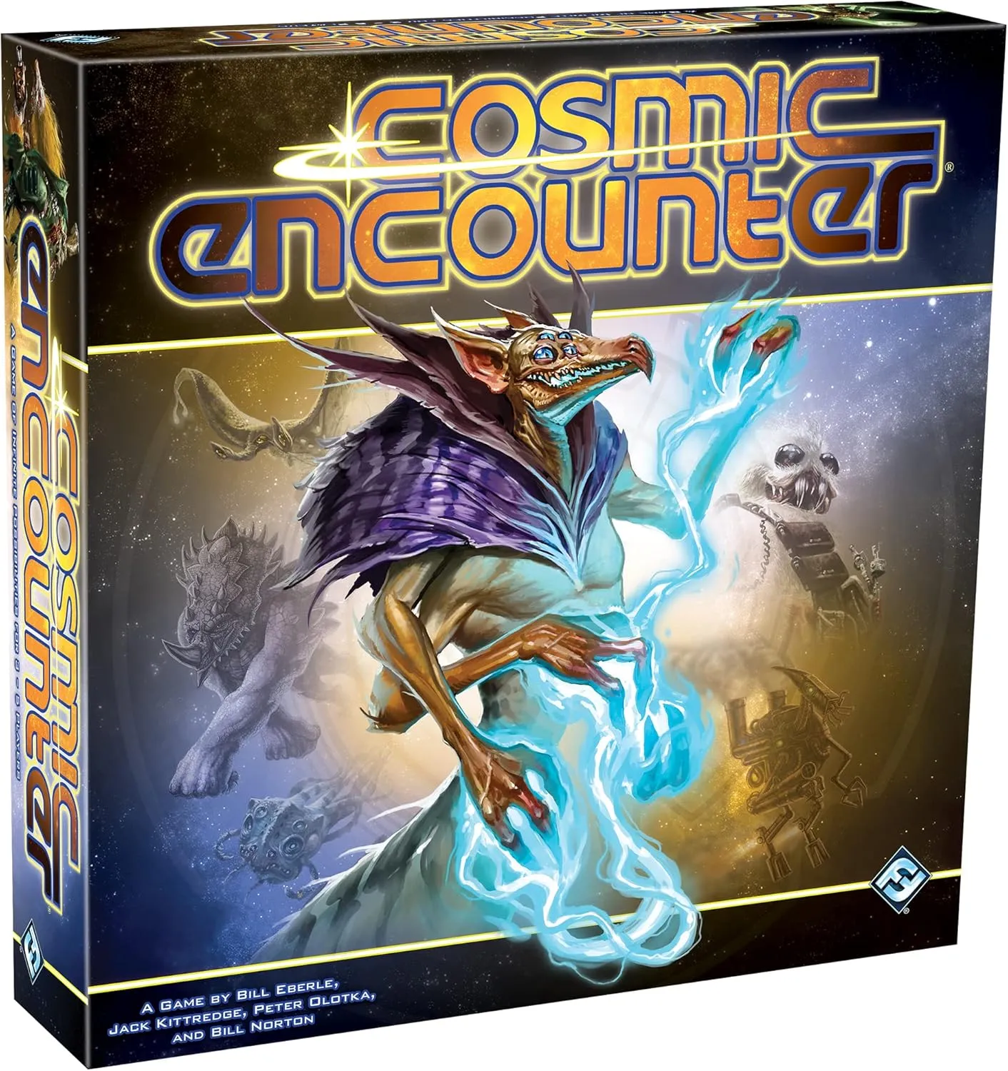 Cosmic Encounter 4th Edition Board Game by Fantasy Flight Games - Classic Intergalactic Conquest Strategy Game for Kids and Adults, Ages 14 , 3-5 Players, 1-2 Hour Playtime