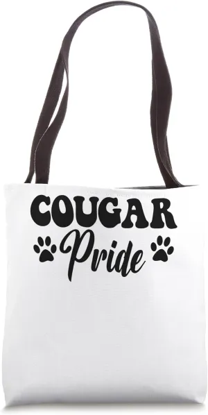 Cougar Pride High School Cougars Sports Team Cougars Tote Bag