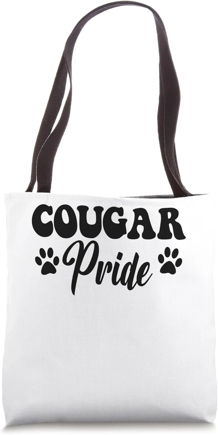 Cougar Pride High School Cougars Sports Team Cougars Tote Bag
