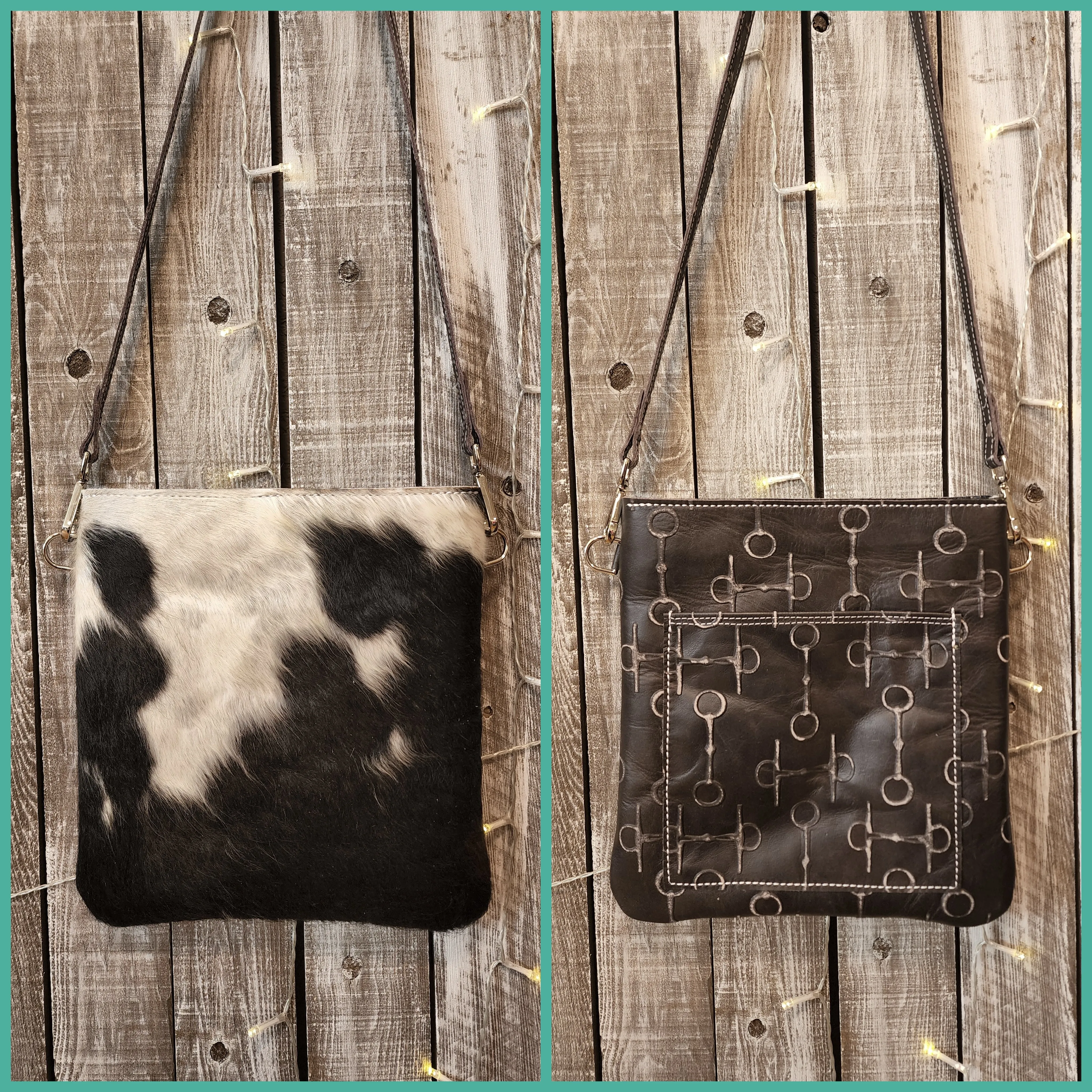 Cowhide Purse