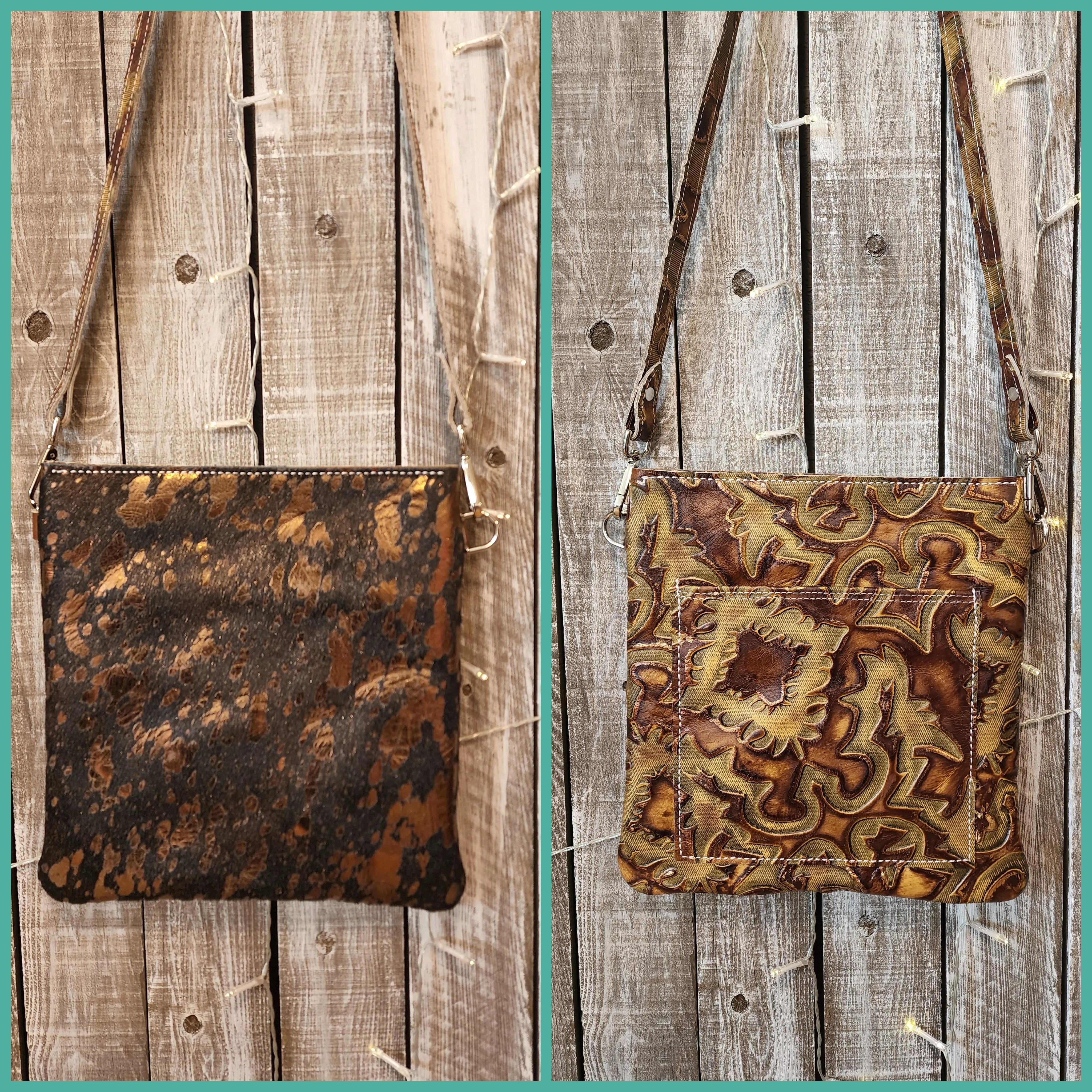 Cowhide Purse
