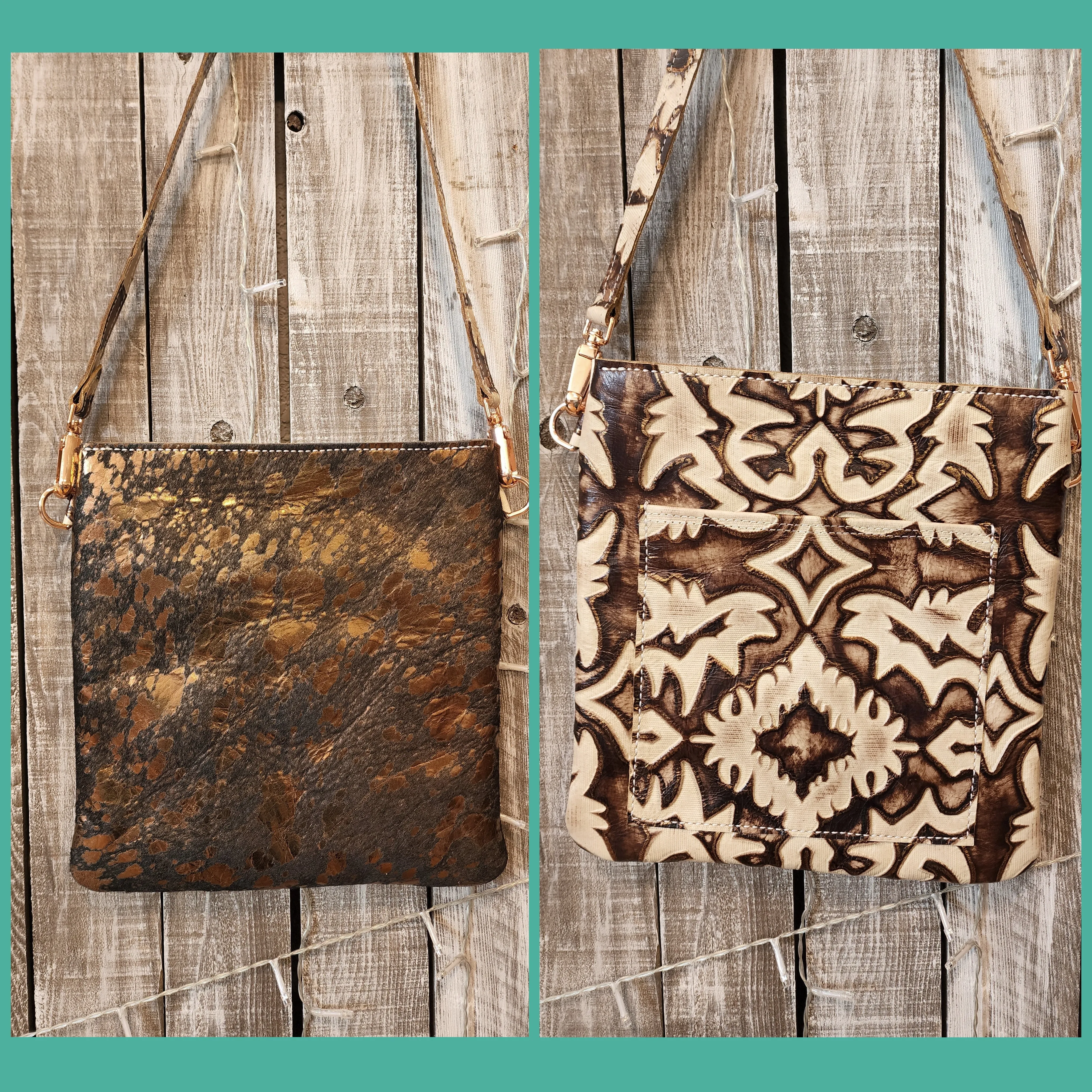 Cowhide Purse