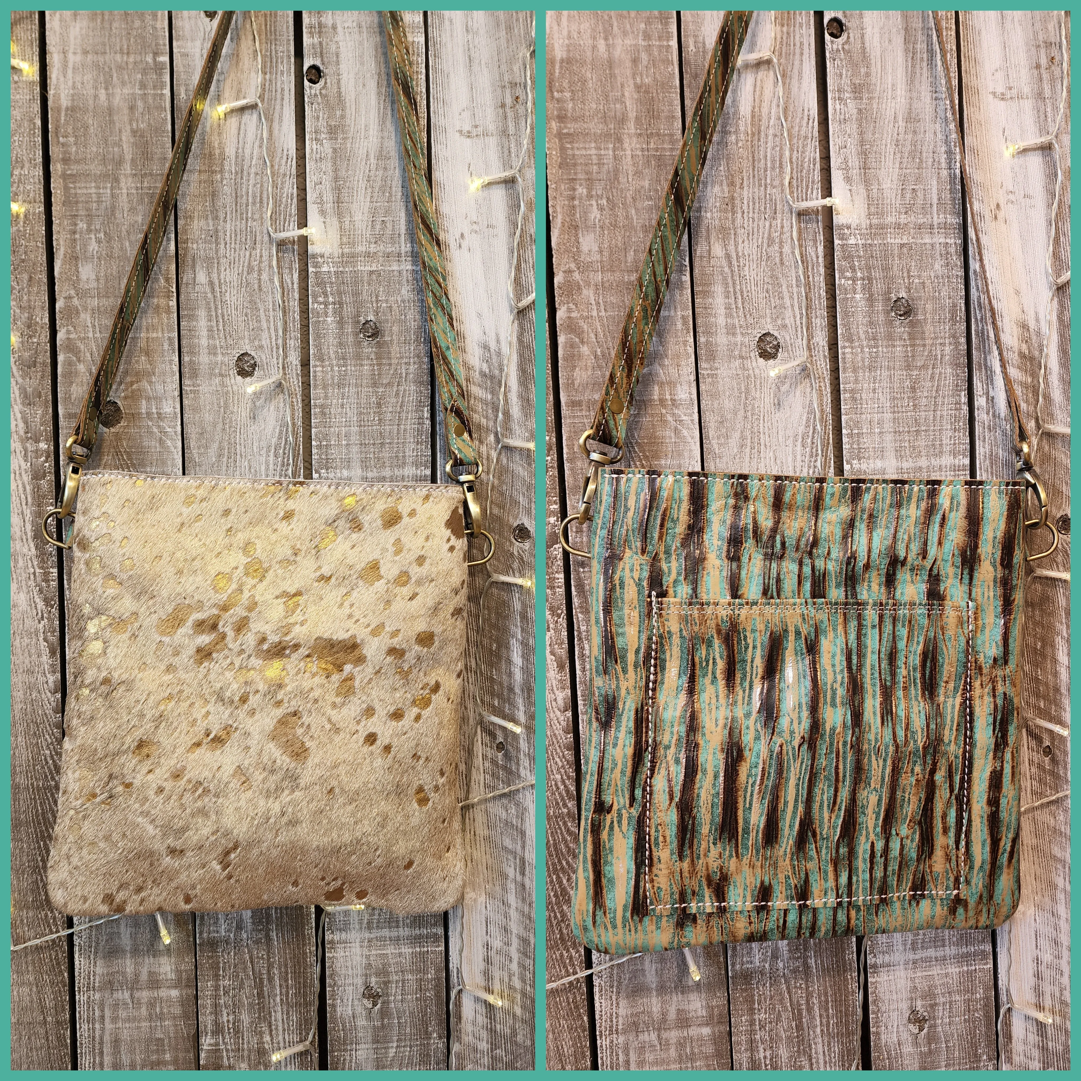 Cowhide Purse