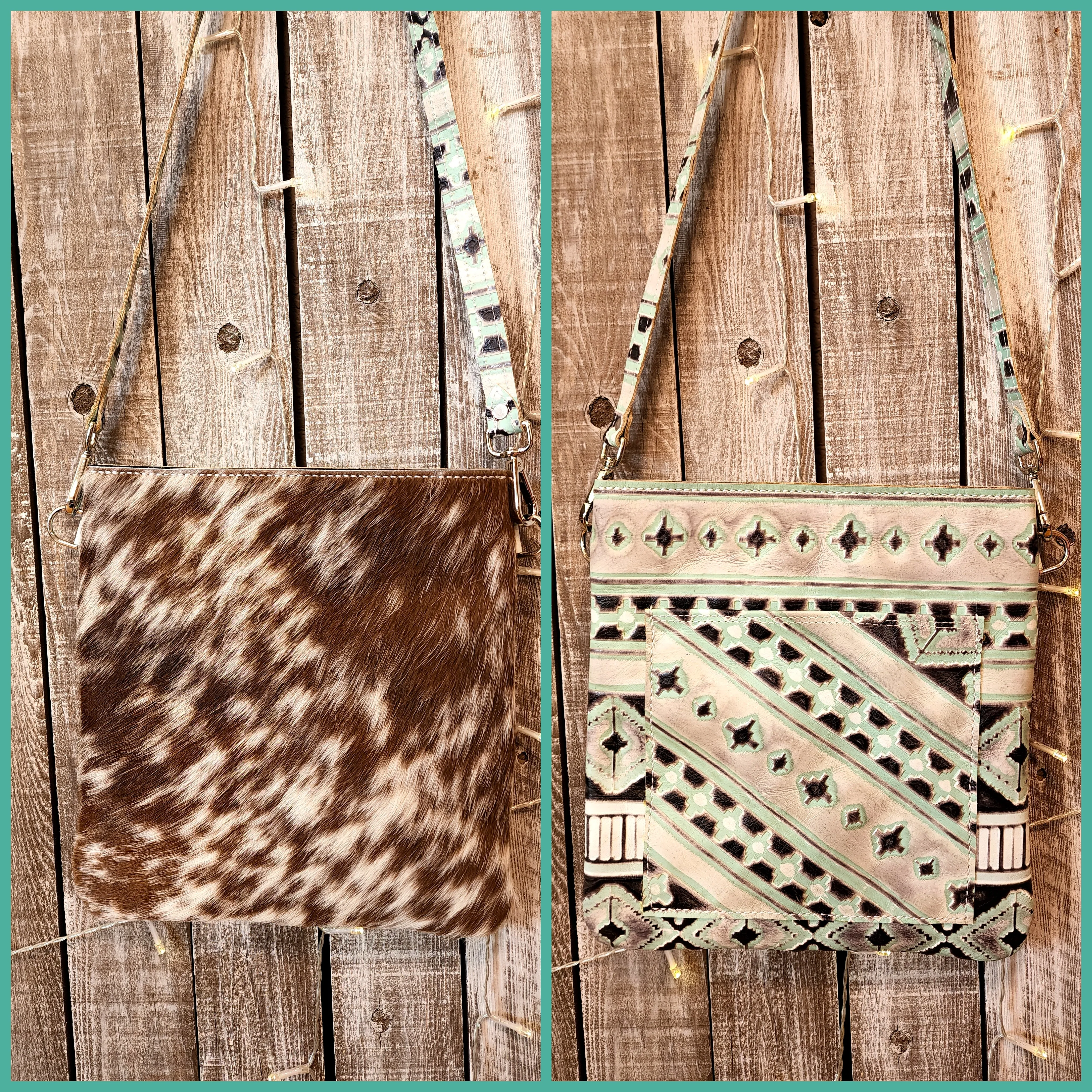 Cowhide Purse