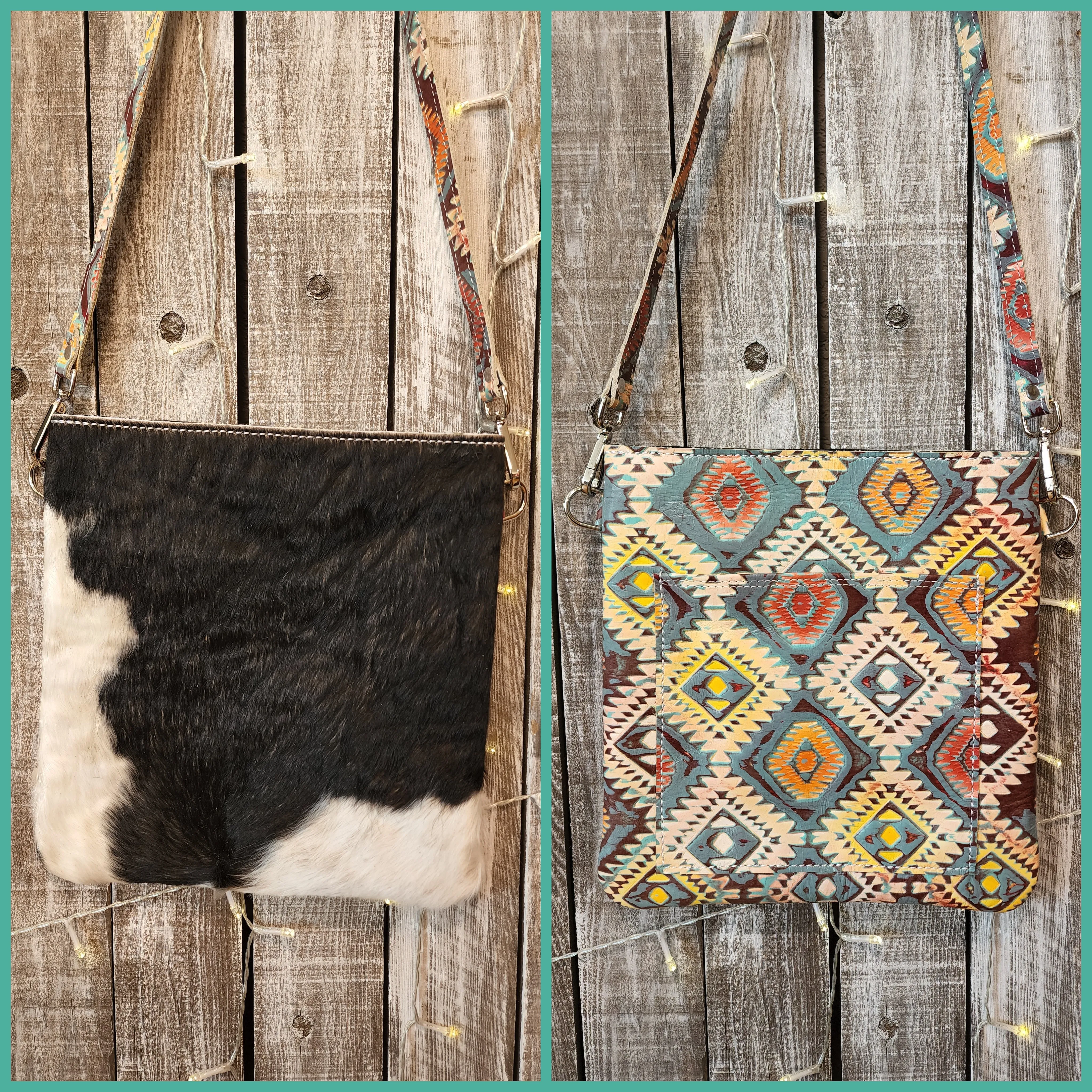 Cowhide Purse