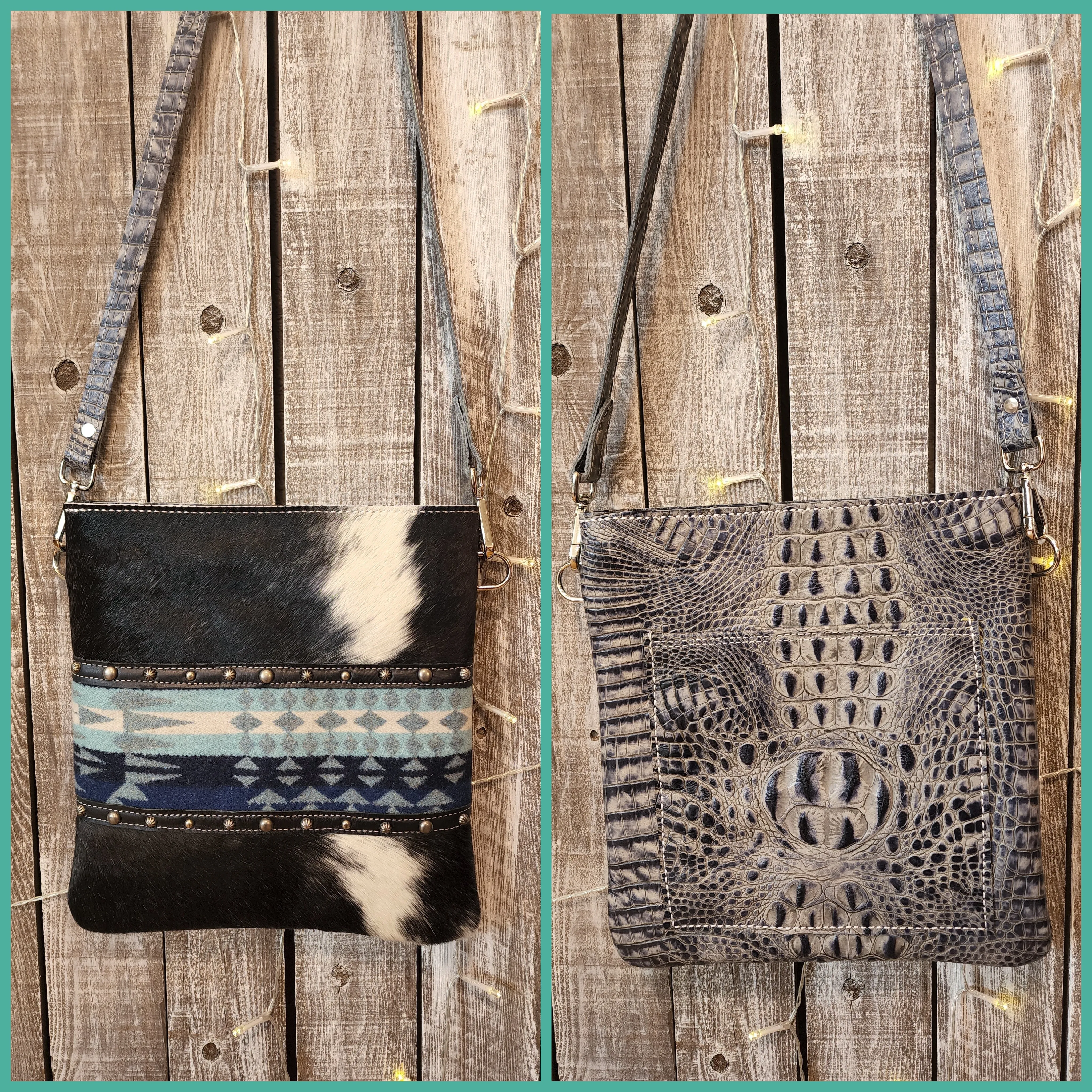 Cowhide Purse