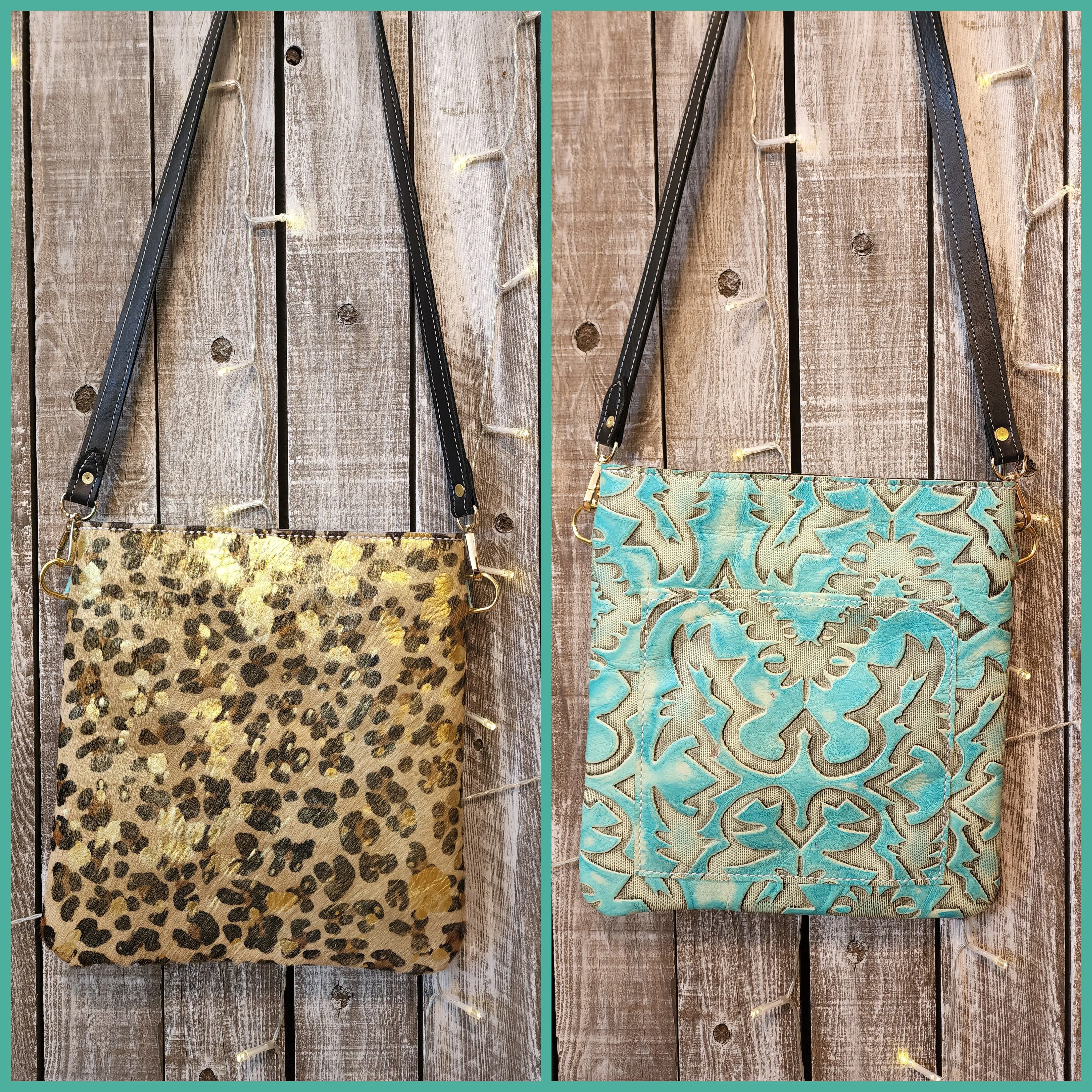 Cowhide Purse