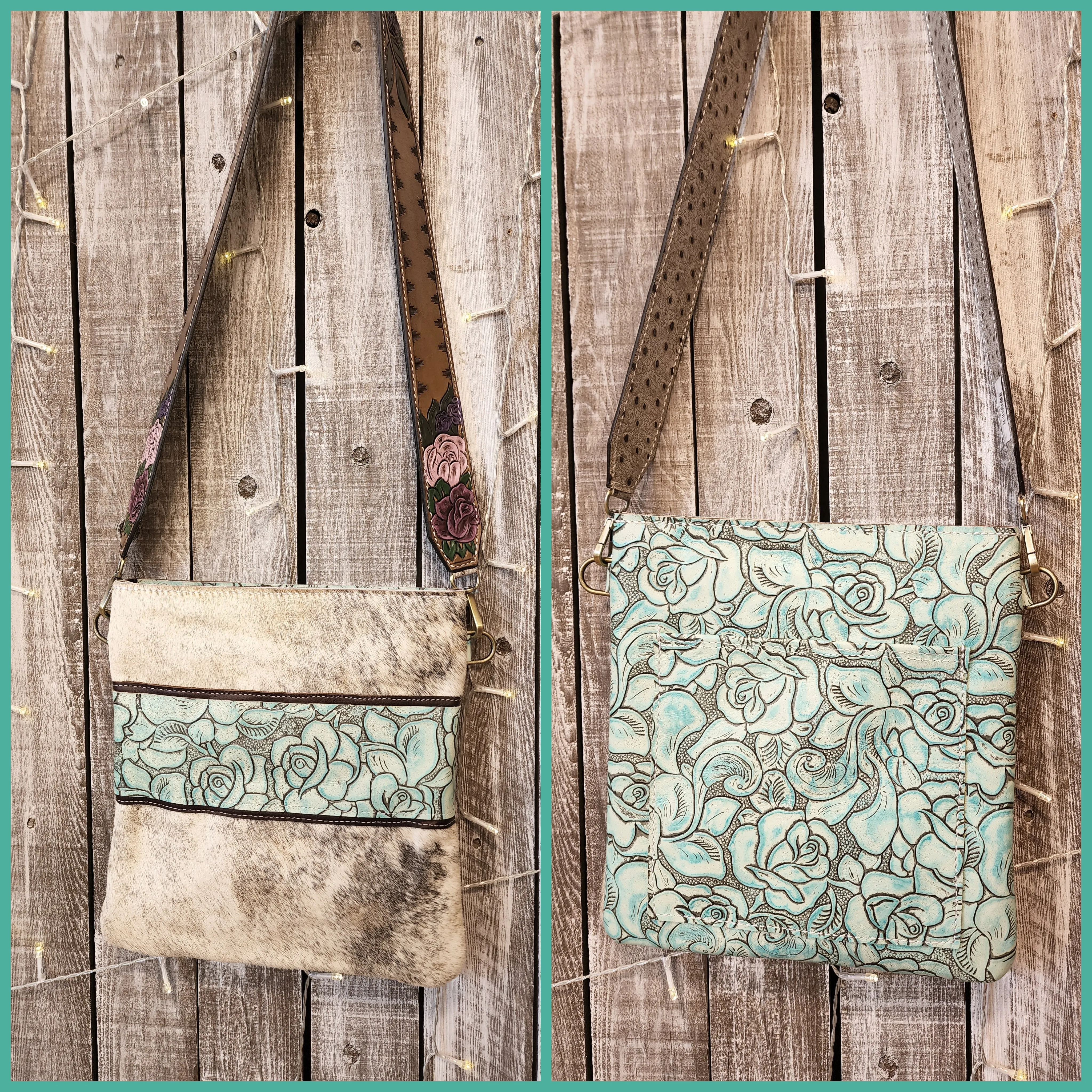 Cowhide Purse