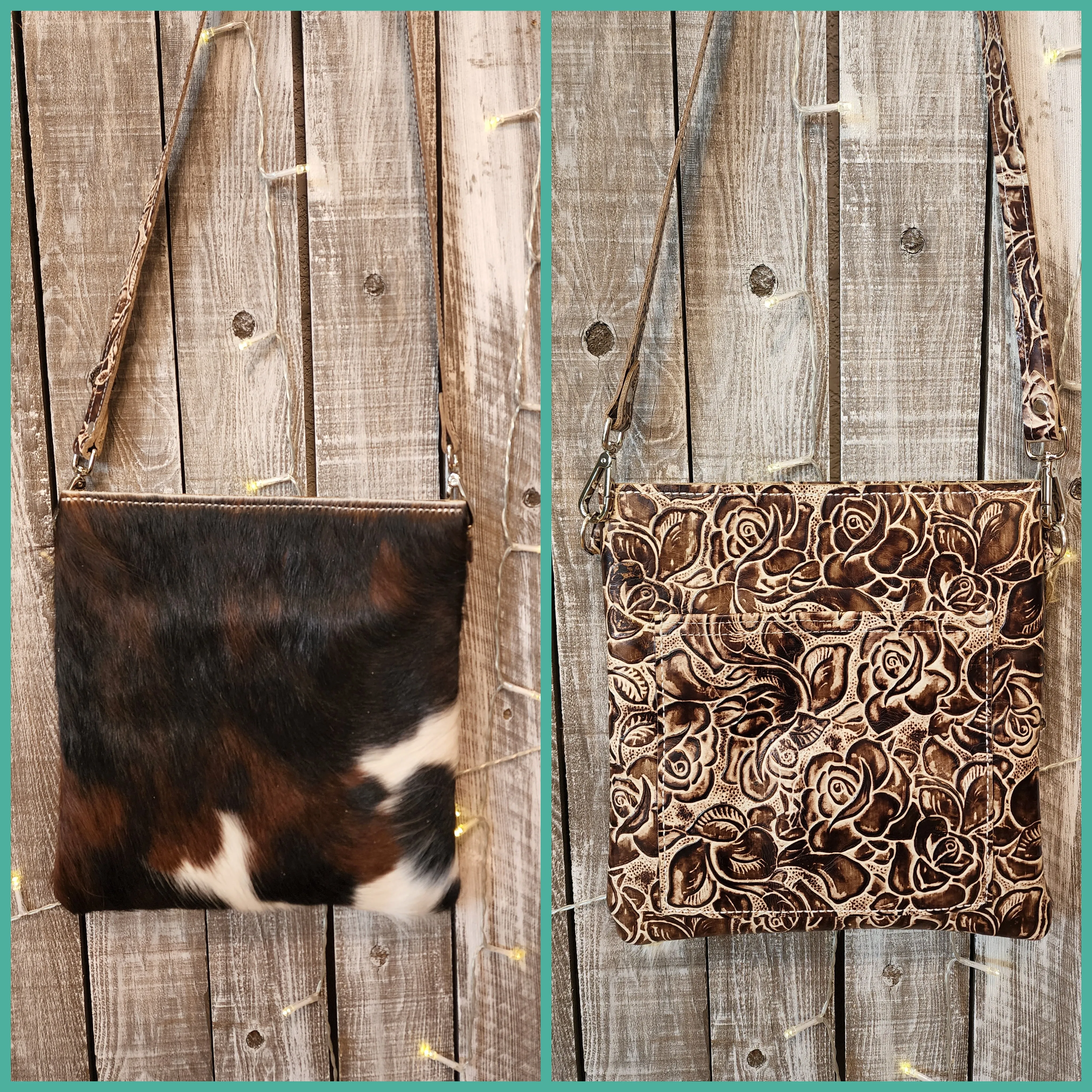 Cowhide Purse