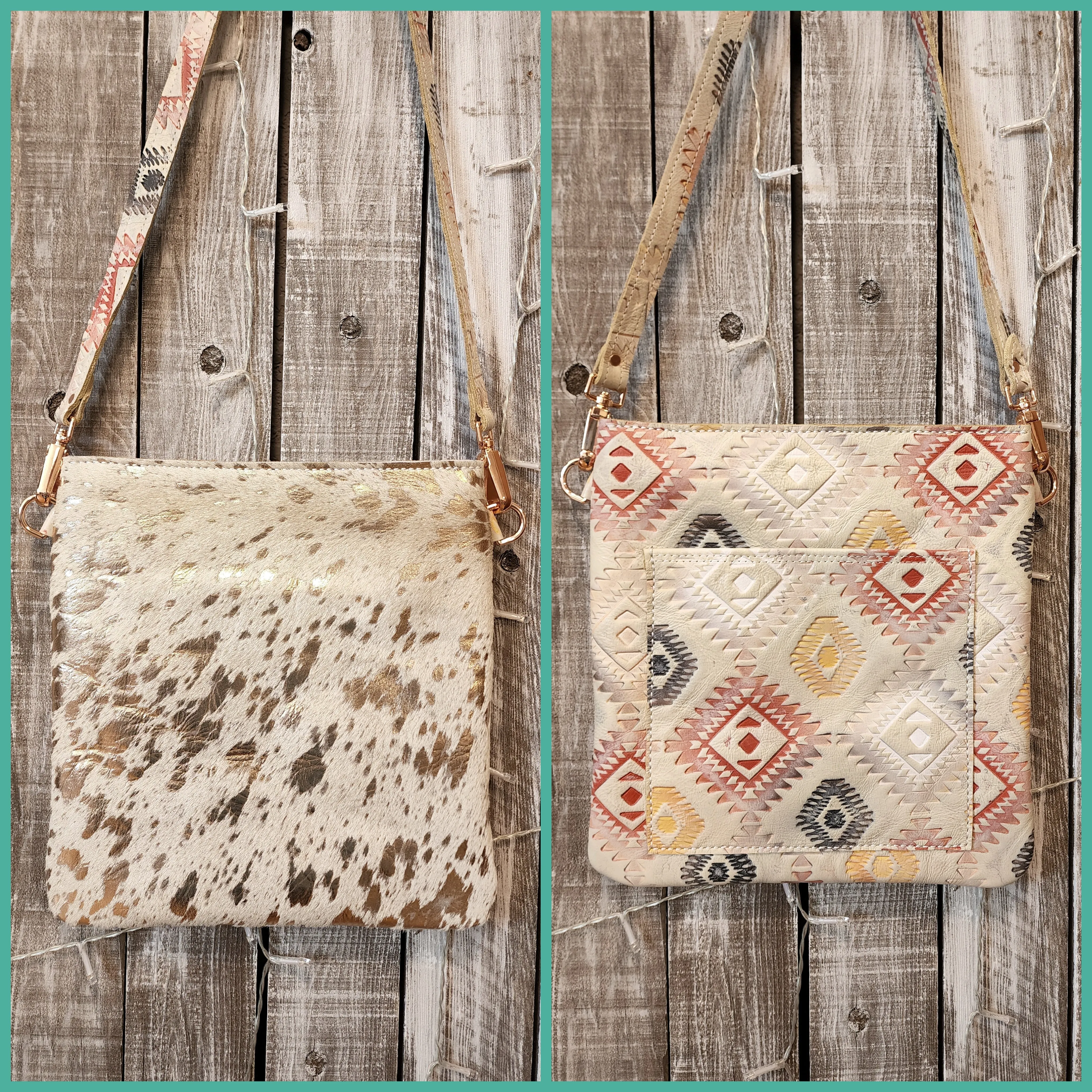 Cowhide Purse