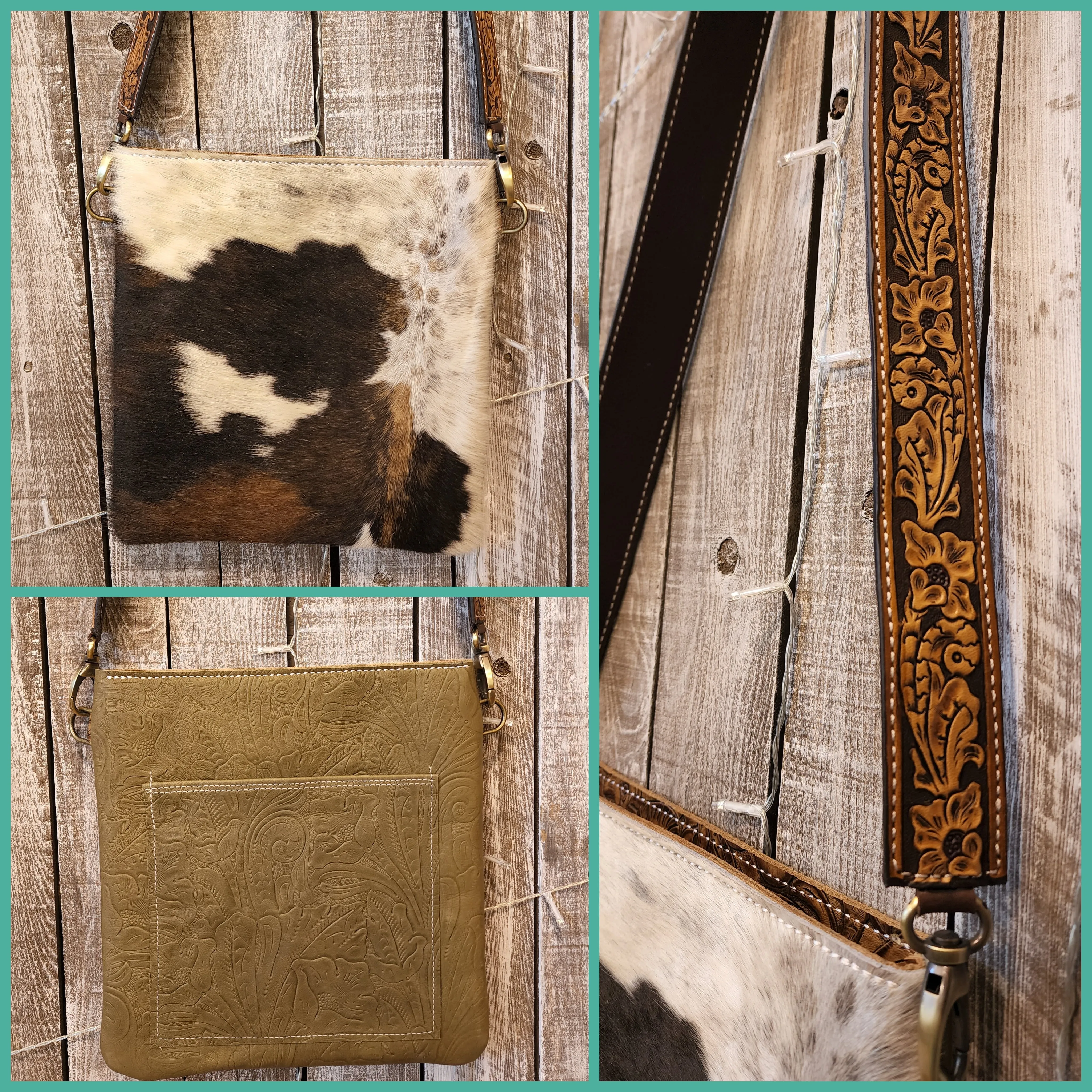 Cowhide Purse